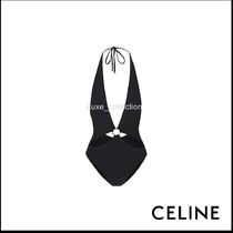 Celine☆VIP価格　トリオンフ リング ワンピース水着