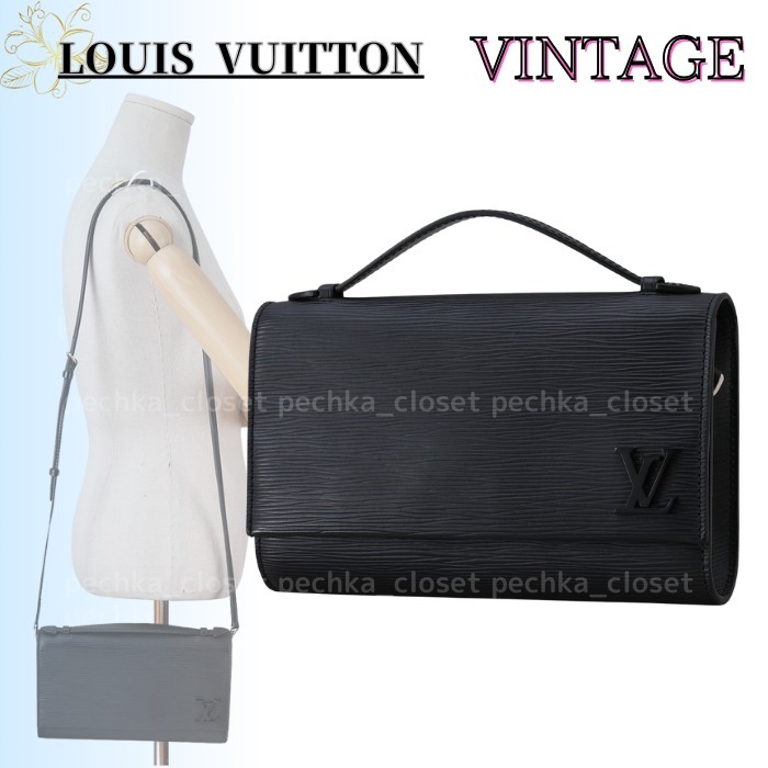 ◆VINTAGE◆【LOUIS VUITTON】クレリー エピ M54537 2WAY