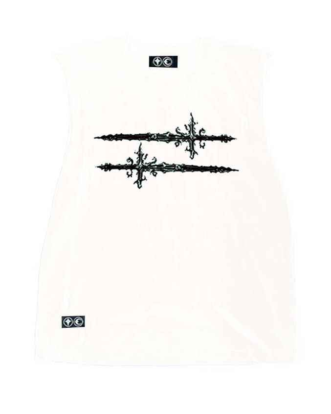 【THUG CLUB】Cross T Sleeveless★送料・関税込 Thug Club】Cross T Sleeveless [正規品 / 関税 送料込み]