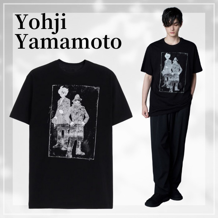 Tシャツ・カットソー Yohji Yamamoto CYBORG 009 60th CYBORG009 NEWLY DRAWN T-SHIRT