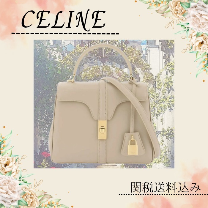 ※関税送料込み※CELINE 16 スモール 2WAYハンドバッグ ベージュ