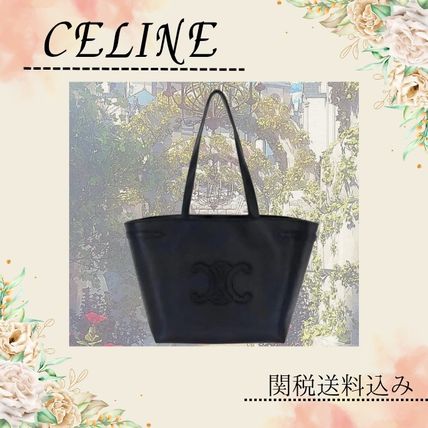 VIP価格★CELINE HOMME★トリオンフ エンボス ミディアムバッグ CELINE 24AWモデル セリーヌ メンズ トリオンフ エンボス加工