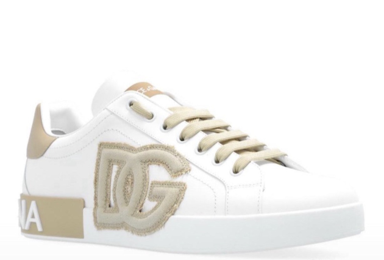 【DOLCE&GABBANA】ポルトフィーノ レザースニーカー