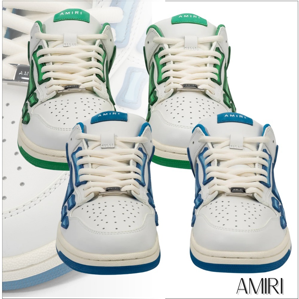 AMIRI チャンキースケルトップ ローカットスニーカー 個性高級感