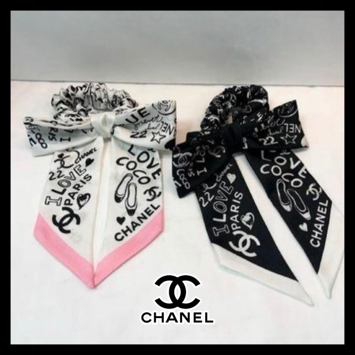 《ワンポイントに♥》CHANEL リボンシュシュ