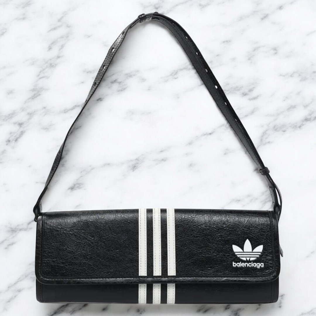 バレンシアガ X ADIDAS 長財布 ロングウォレット ストラップ
