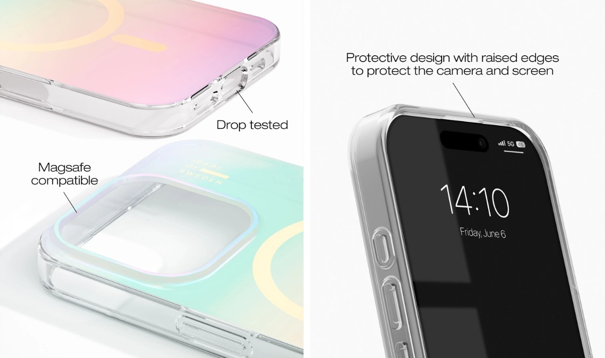 【iDEAL OF SWEDEN】iPhoneケース+ストラップ+選べるチャーム iDEAL OF SWEDEN】iPhoneケース+ストラップ+選べるチャーム