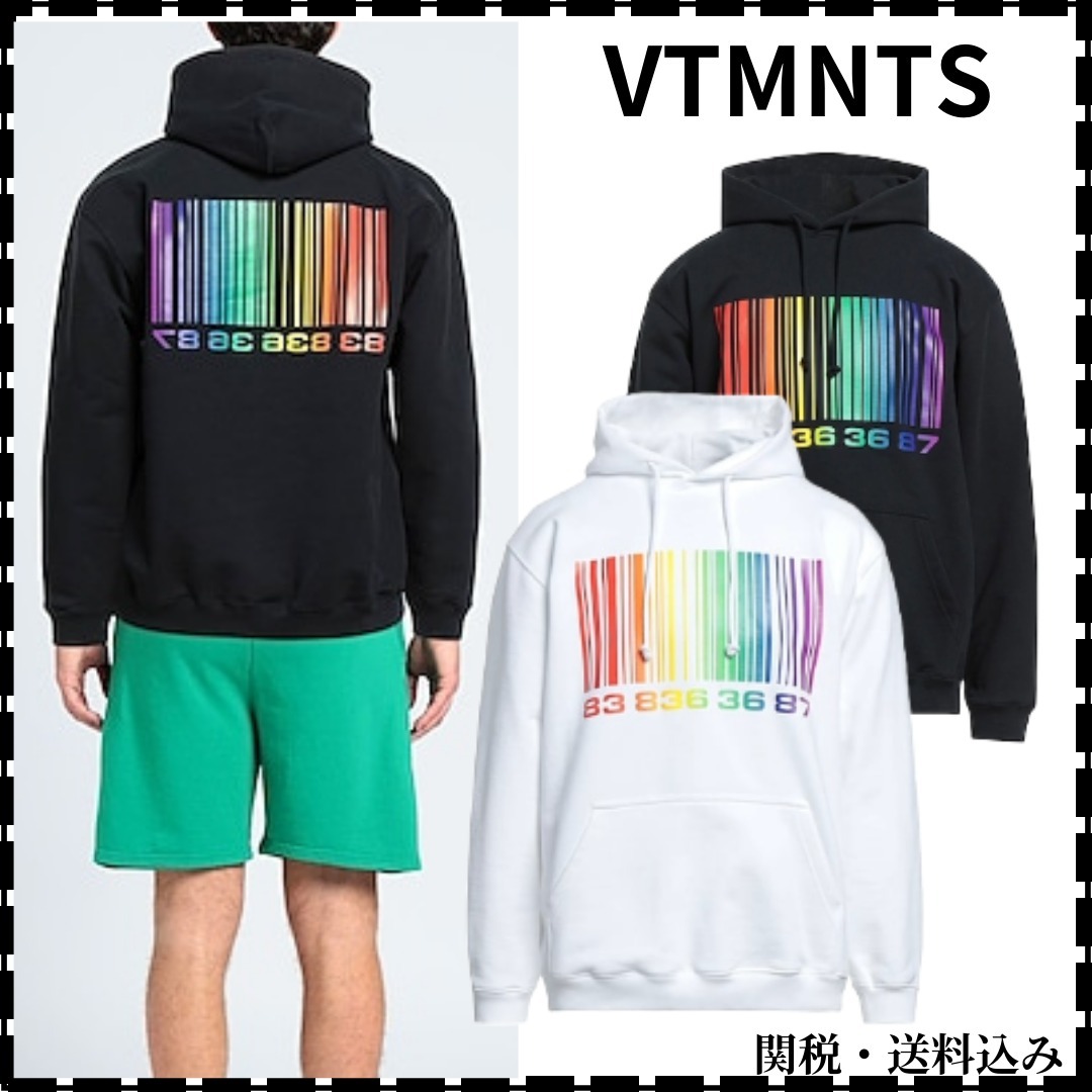 ★VTMNTS★ヴェトモン スウェット パーカー フーディー 関送込