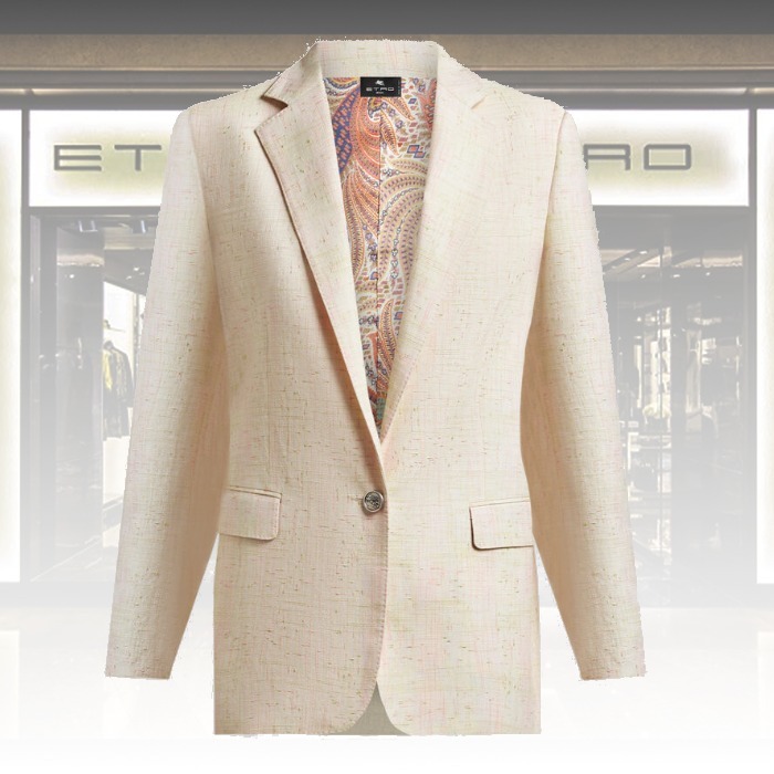 【★日本未入荷★】ETRO ☆ ロングチェック ジャケット