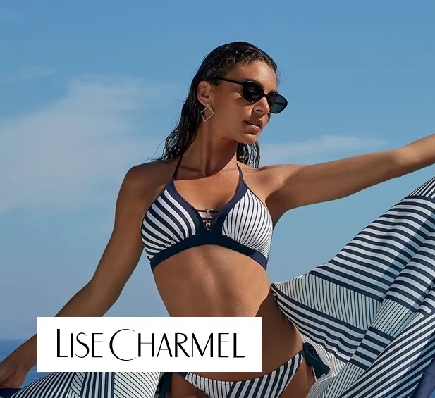 【LISE CHARMEL】新作トップ★RAYURE EN LIGNE★ノンワイヤー