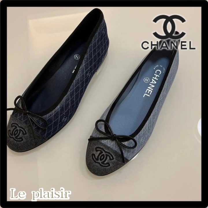 《可愛くて履き心地抜群♡》CHANEL バレリーナ