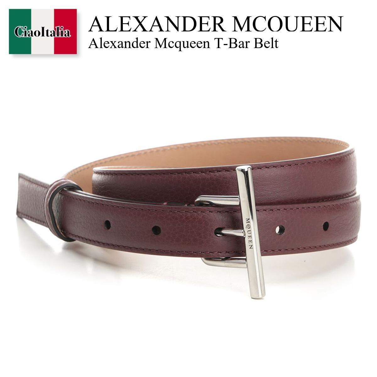 ベルト Alexander Mcqueen T-Bar Belt