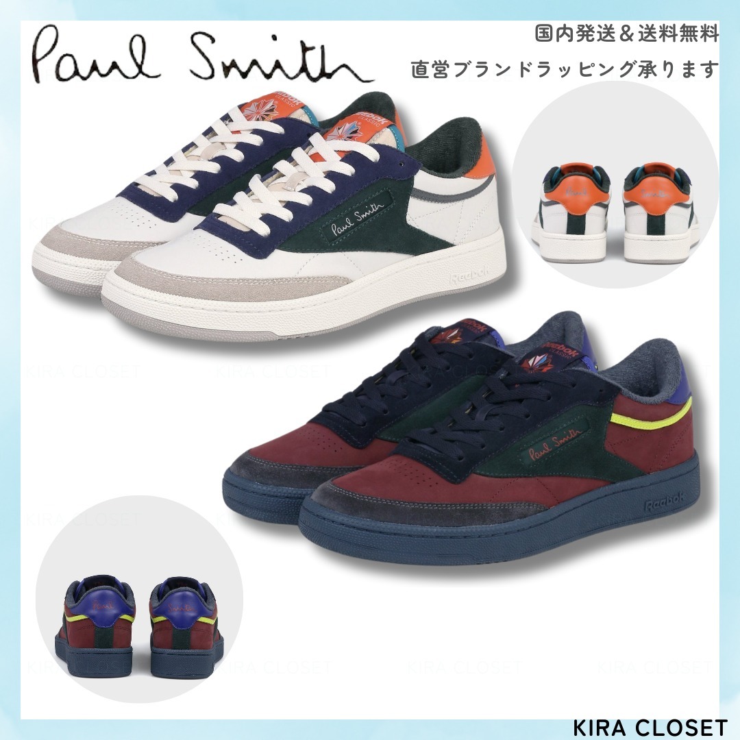 コラボ【Paul Smith】+ Reebok CLUB C 85 VINTAGE スニーカー