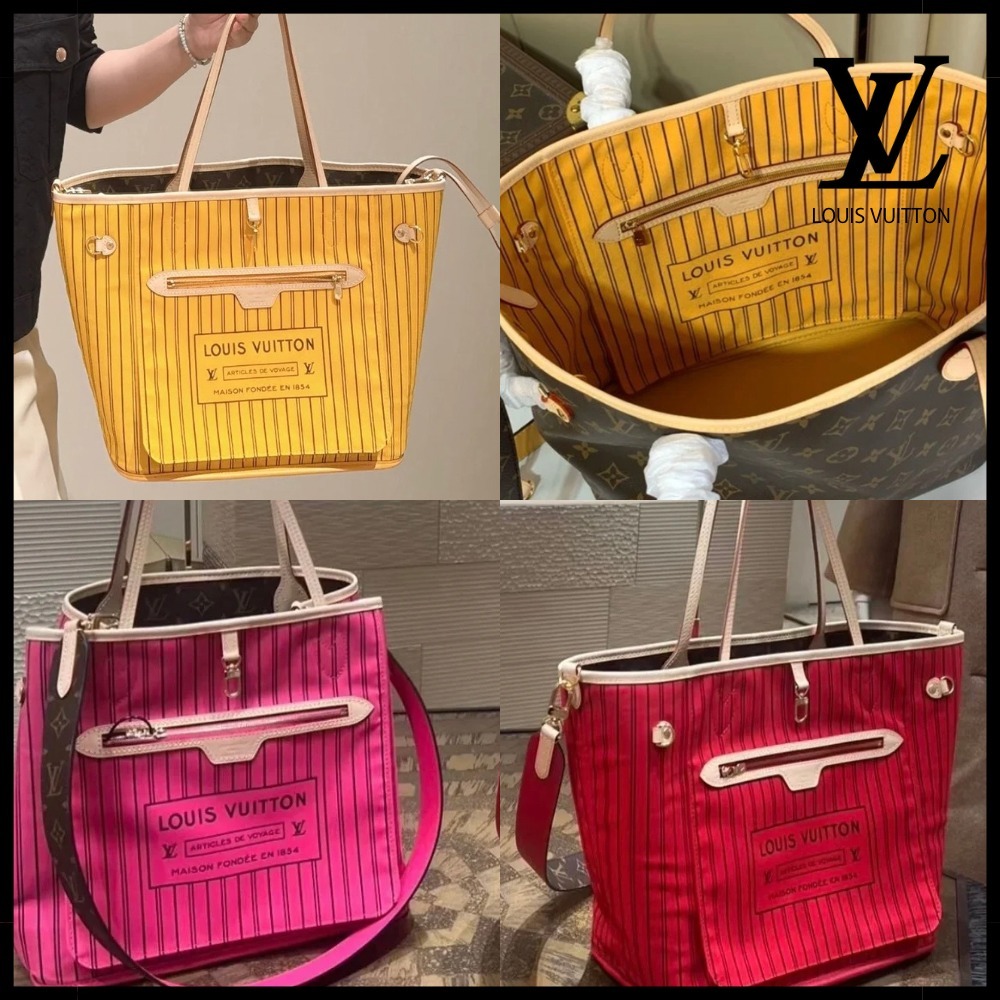 【リバーシブルの大容量バッグ】Louis Vuitton ネヴァーフル MM