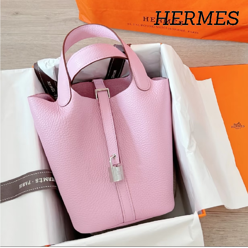 【ギフトにも最適】HERMES ピコタンロック18PM ローズサクラ