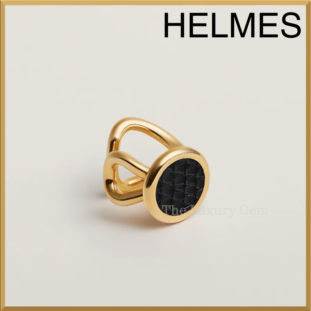 人気【HERMES】ヘリテージ エクエストル イヤーカフ スモール