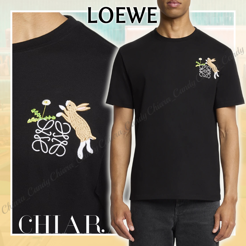 【25SS NEW】LOEWE / Suna Fujita collection コットンTシャツ