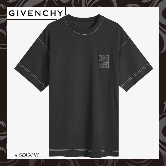 早期完売★GIVENCHY 4G コットン Tシャツ★NewArrival