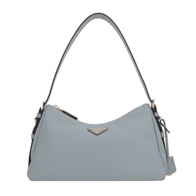PRADA / プラダ エメ レザー ミディアム ショルダー バッグ