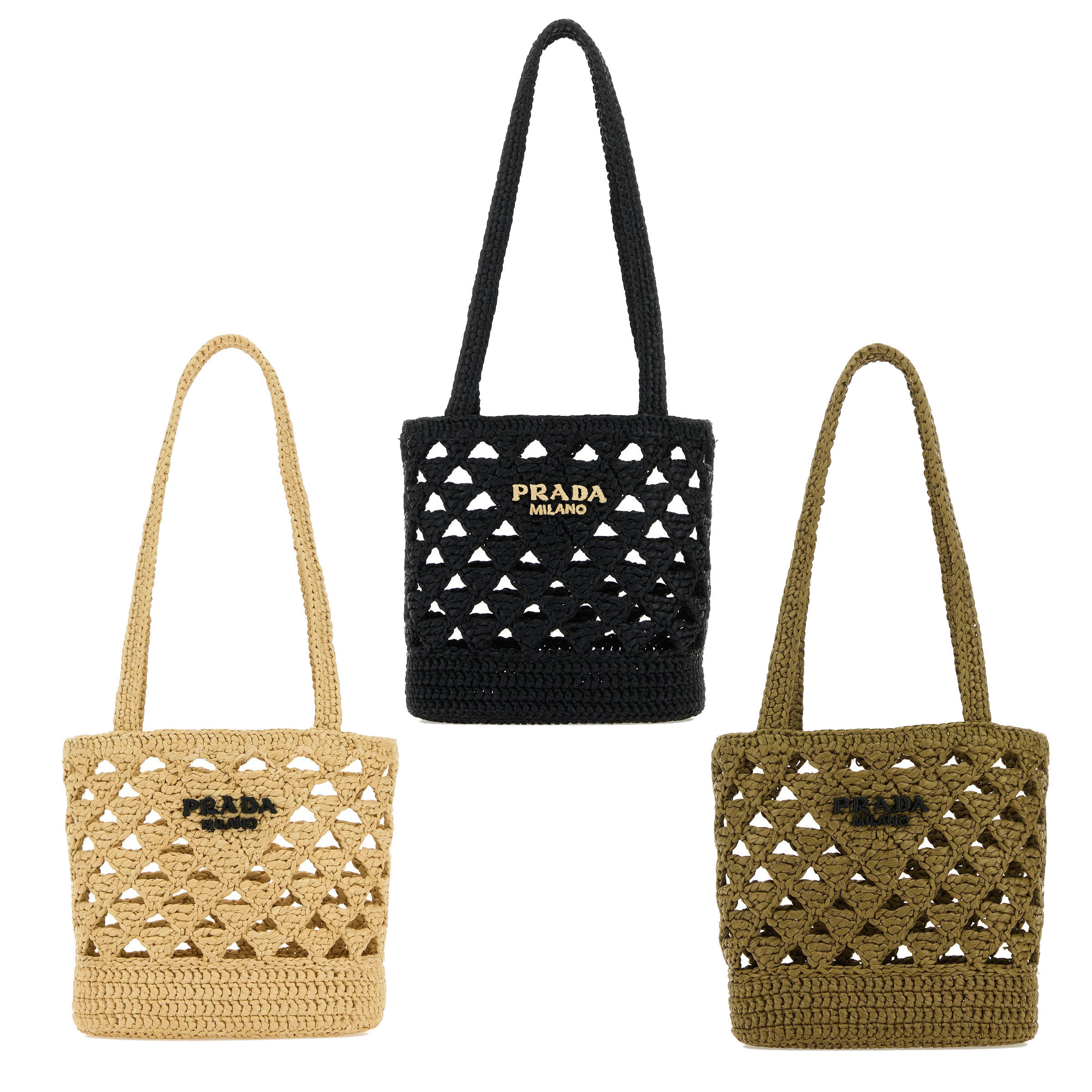 PRADA / クロシェ ハンドバッグ