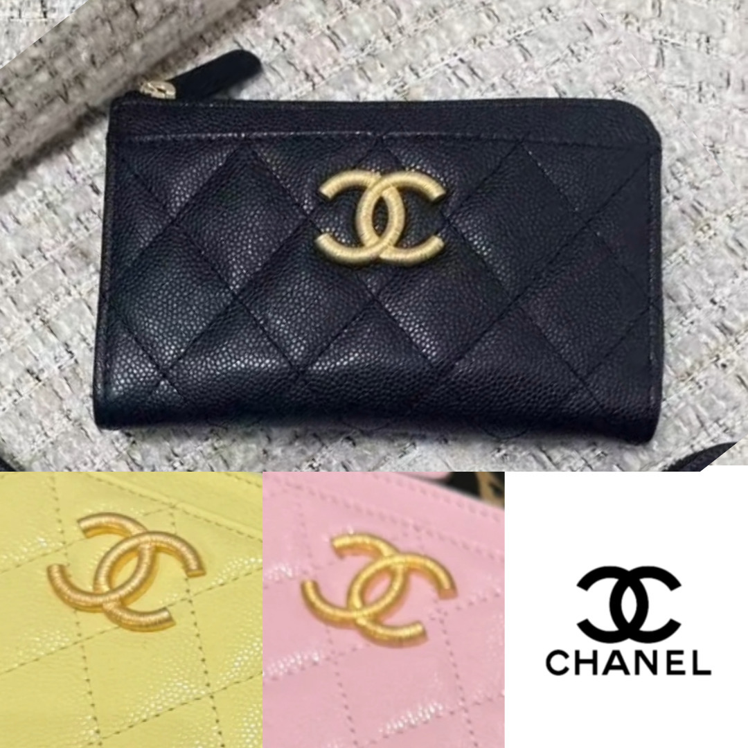 【使いやすい♪】CHANEL★フラグメントケース ミニ財布
