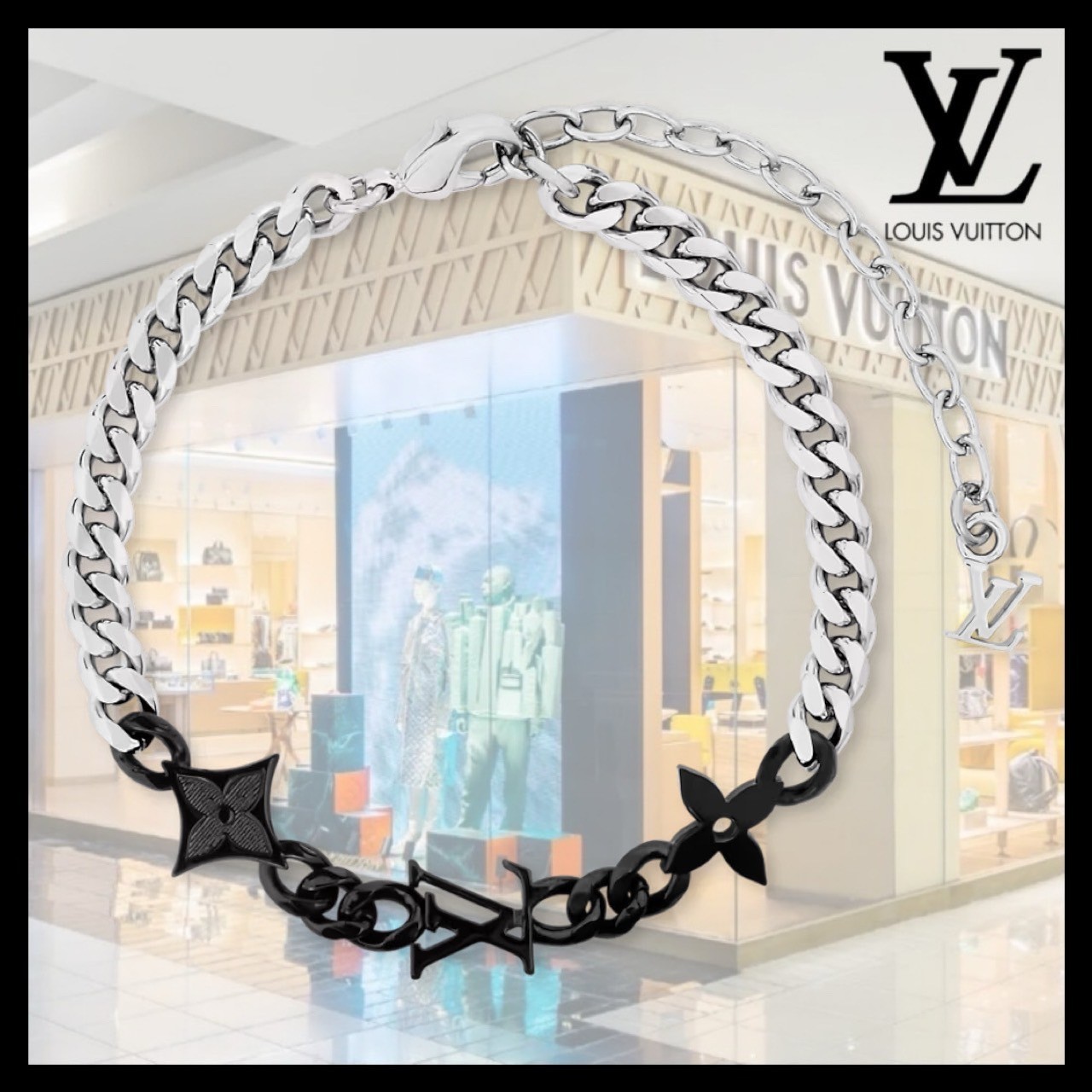 【クールな装いに♪】Louis Vuitton ブレスレット