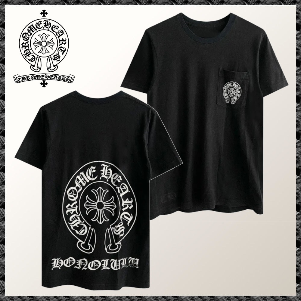 希少◆CHROME HEARTS◆ホノルル ホースシュー ポケット T シャツ
