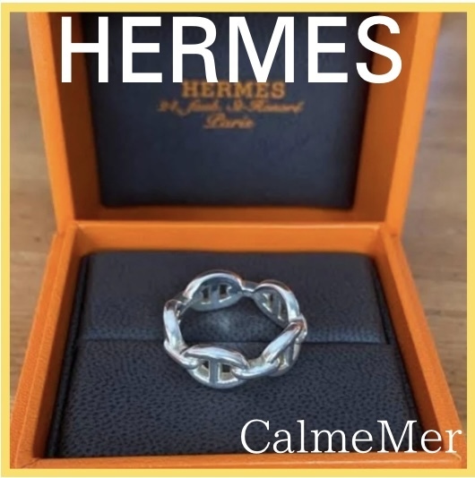 【HERMES】 ☆ シェーヌ ダンクル アンシェーネ リング ☆