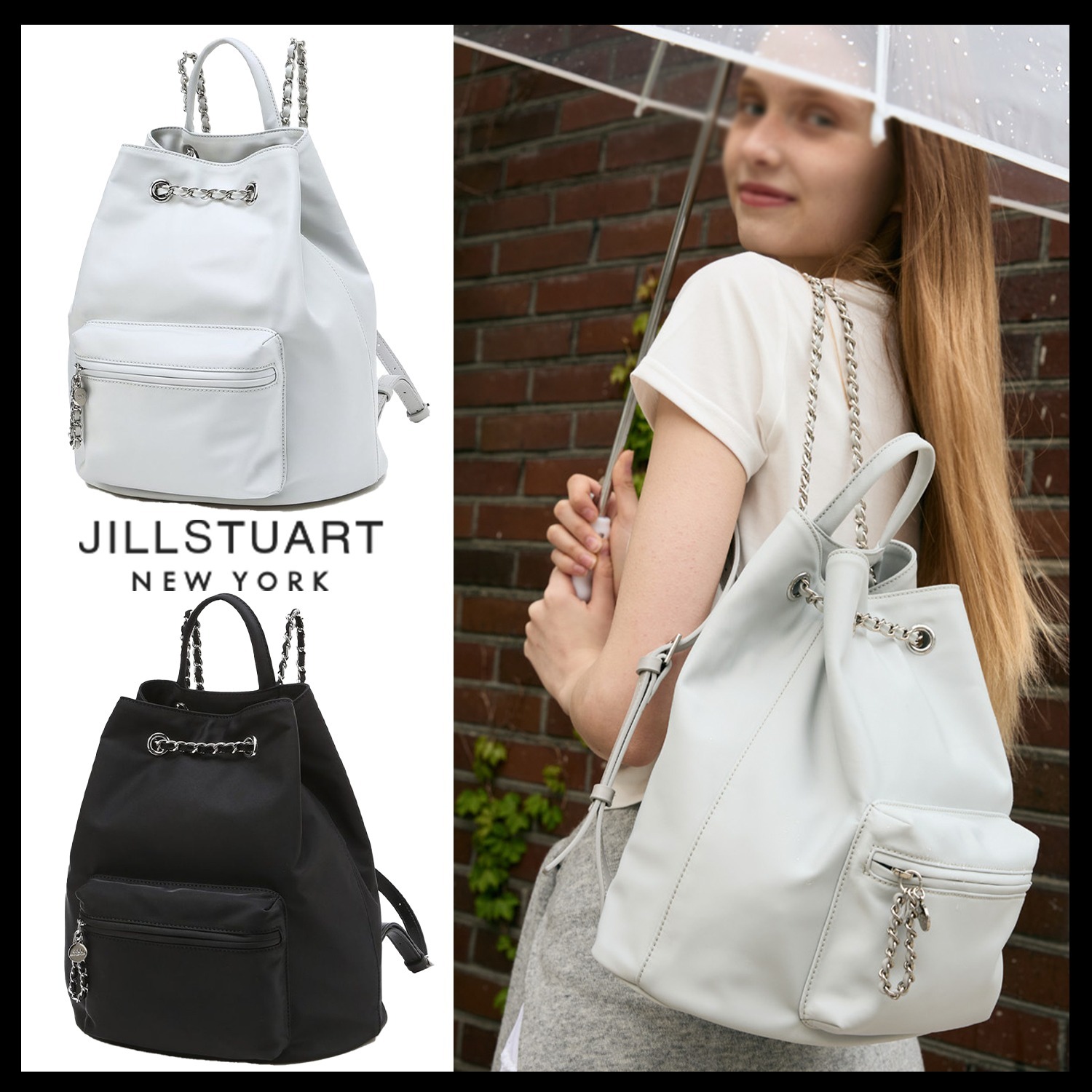 【JILLSTUART】[Estella] Nylon Backpack ナイロン バックパック