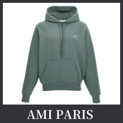 グリーン（緑）系 AMI PARIS(アミ パリス) パーカー・フーディ