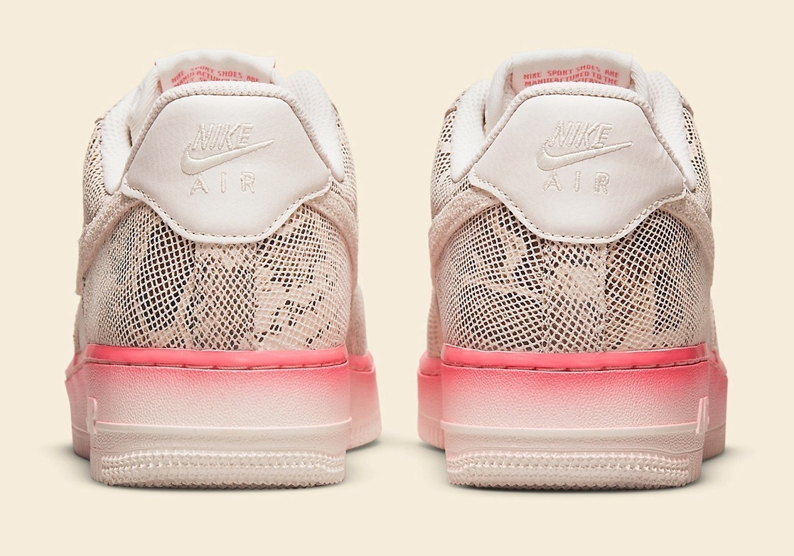 Nike Air Force 1 エアフォース 1 スネーク柄 ファントムピンク Nike Air Force 1 エアフォース 1 スネーク柄 ファントムピンク