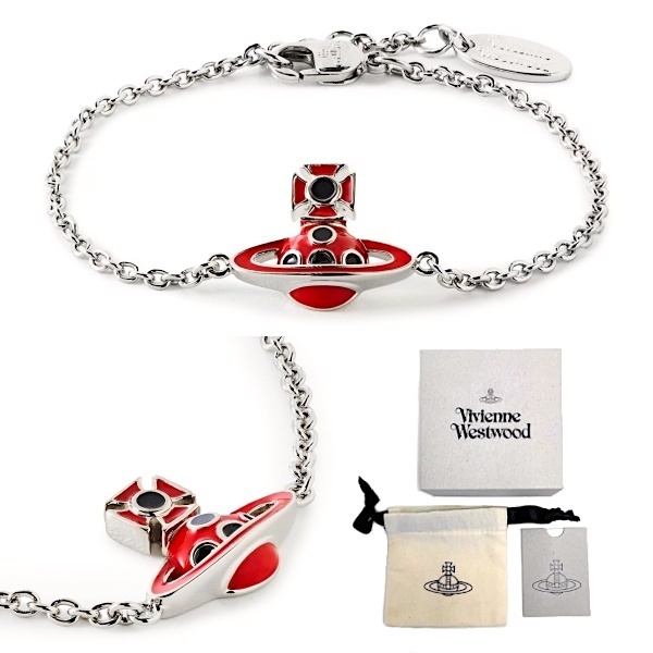 ★ vivienne westwood てんとう虫 オーブロゴ ブレスレット ★