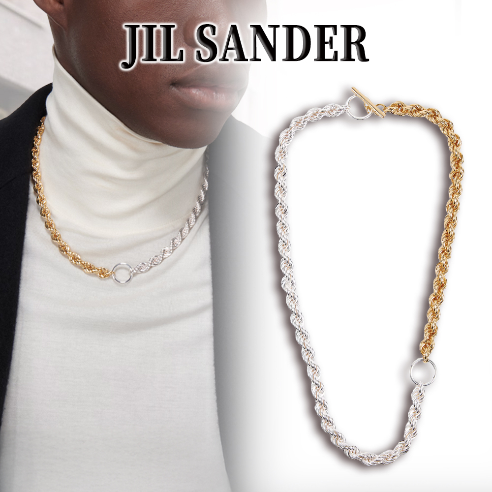 【コーデのアクセントに】 JIL SANDER チェーン ネックレス