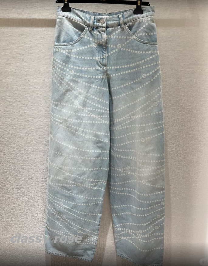 CHANEL♥ワイド デニム パンツ