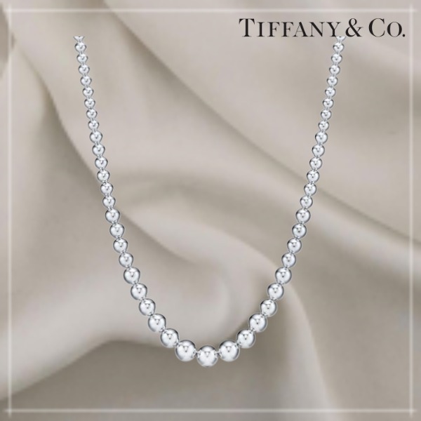 （日本未入荷）Tiffany hardwearグラデーションボールネックレス