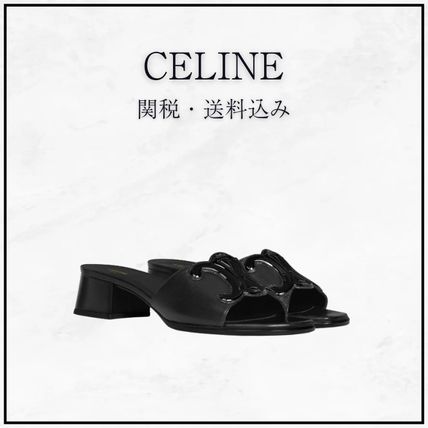ブラック（黒）系 CELINE(セリーヌ) サンダル・ミュール