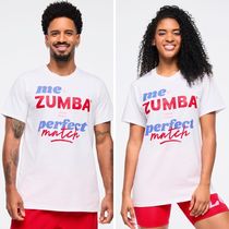 国内発送【Zumbaズンバ 】Love Crew Neck Tee White(2025.1新作)