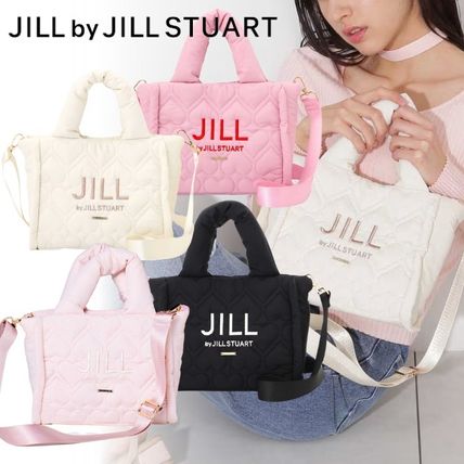 トートバッグ JILLSTUART Ella nylon tote bag 2 colors ジル スチュアート JILL STUART アート トートバッグ フリル