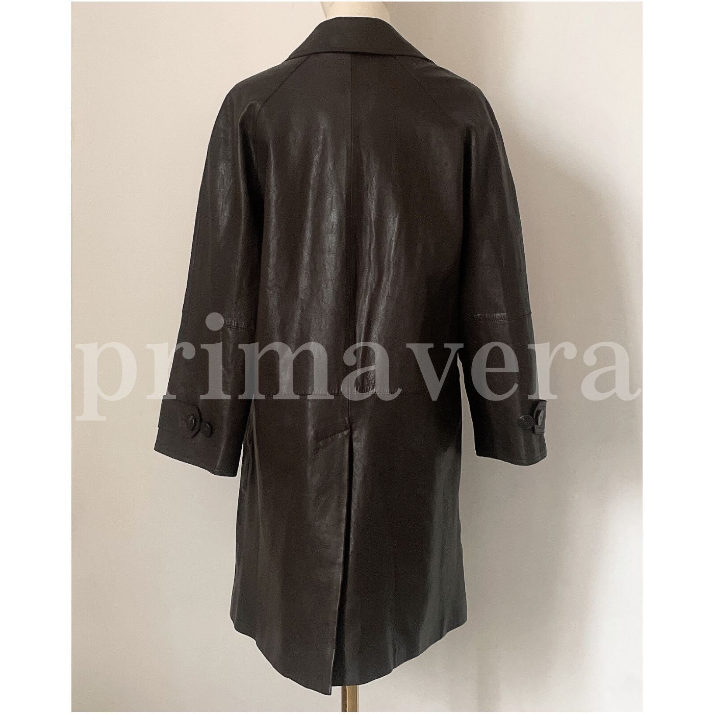 Weekend Max Mara◇PETRA◇ウォッシュドレザーダスターコート