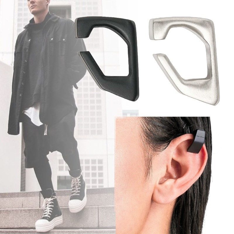 大人気! RICK OWENS Prong イヤーカフ 真鍮 大ぶり クール 2色