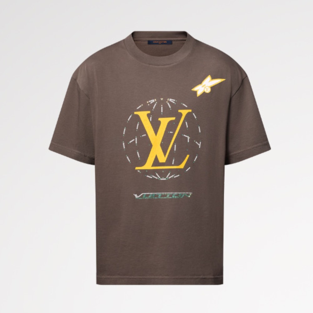 【25SS/大きなLVロゴが目を引く★】Louis Vuitton Tシャツ 25SS/大きなLVロゴが目を引く☆】Louis Vuitton Tシャツ