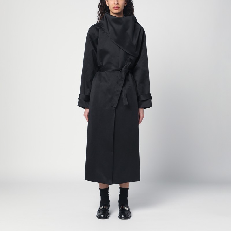 ジャケット THE GARMENT Black cotton-blend Kelly trench coat