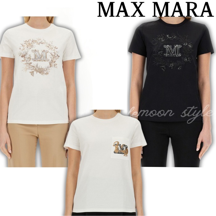 MAXMARA マックスマーラ☆ 「エルモ」コットンTシャツ
