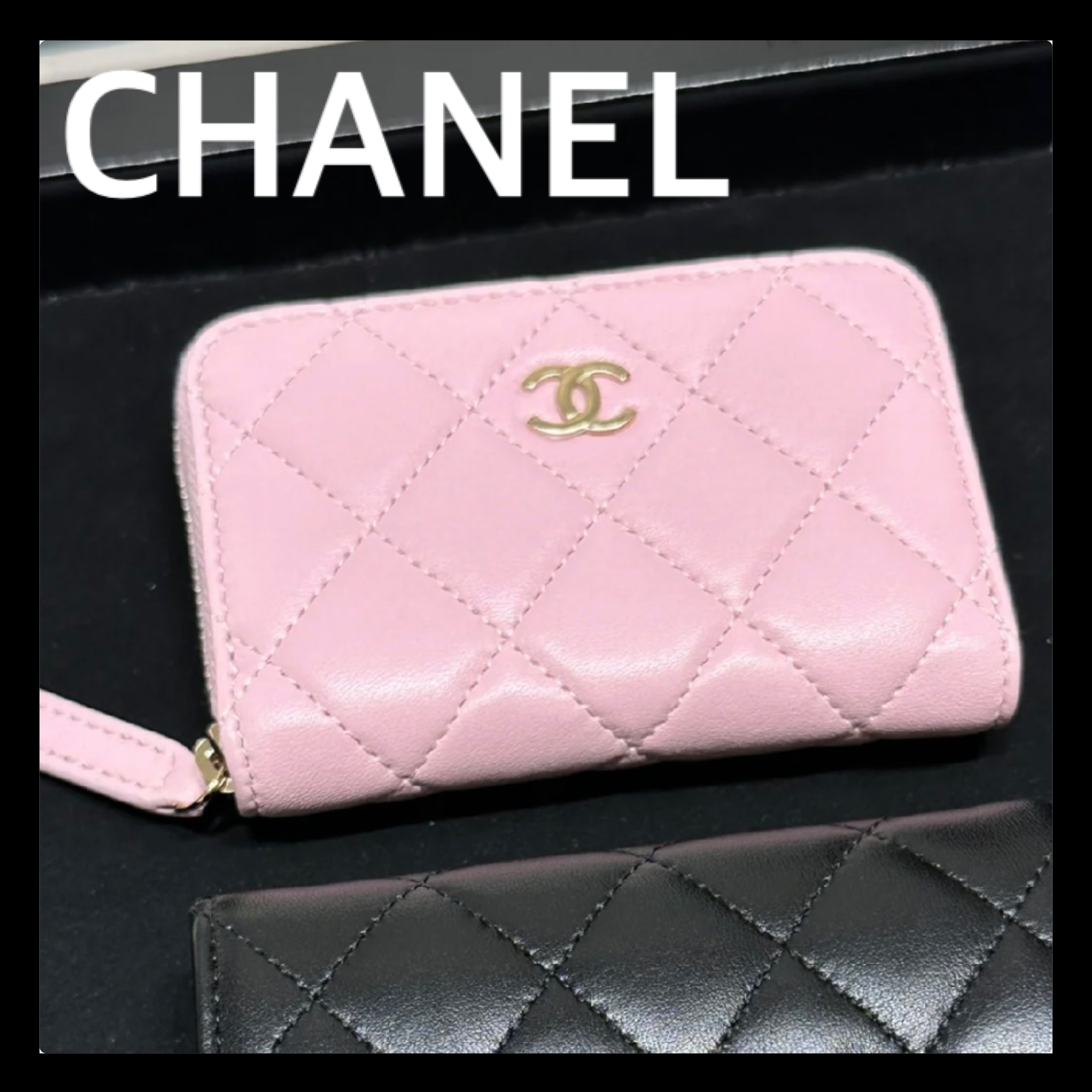 定番人気【CHANEL】クラシック ジップ コインパース