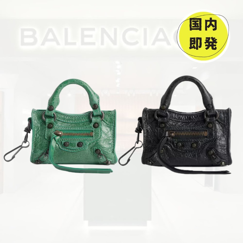 国内即発+BALENCIAGA+Le City マイクロ バッグ チャーム