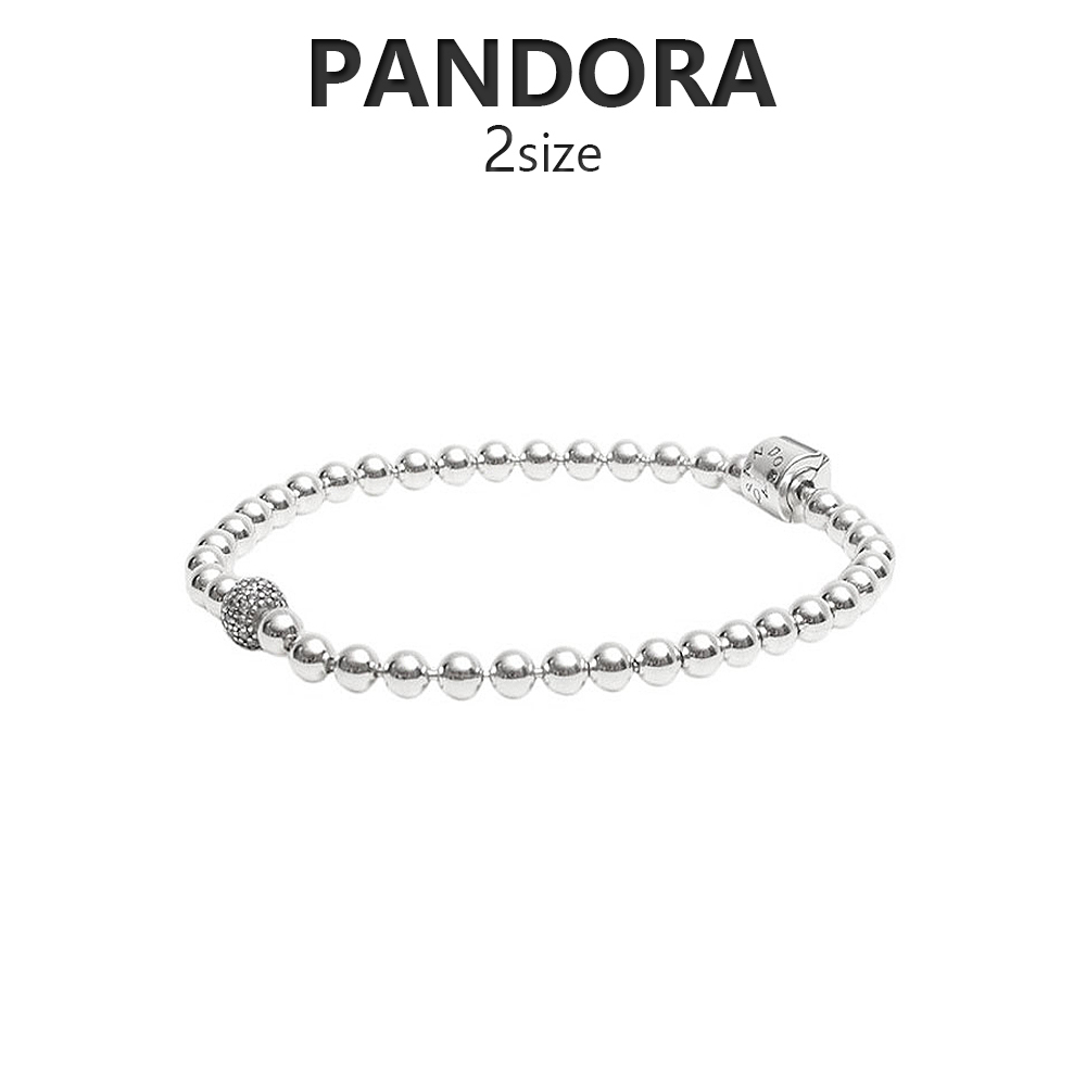 パンドラ Beads & Pave Bracelet 598342CZ ブレスレット