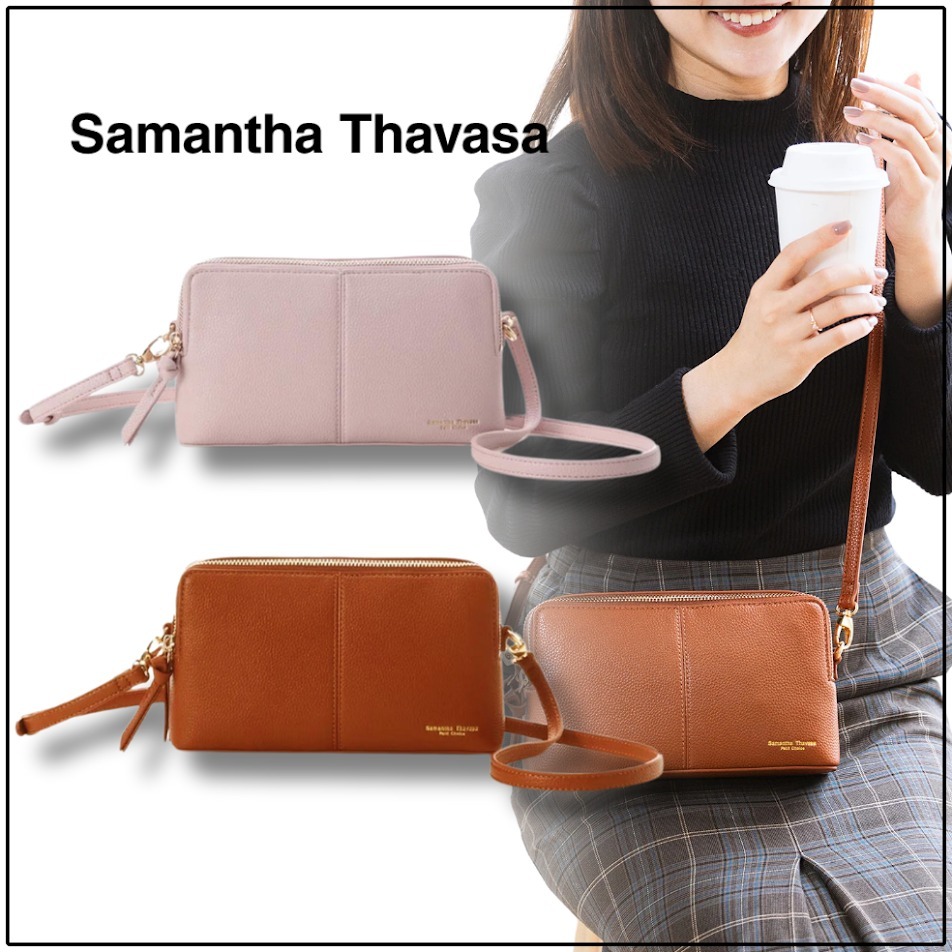 国内買付【Samantha Thavasa】可愛い ステッチ ミニ ショルダー