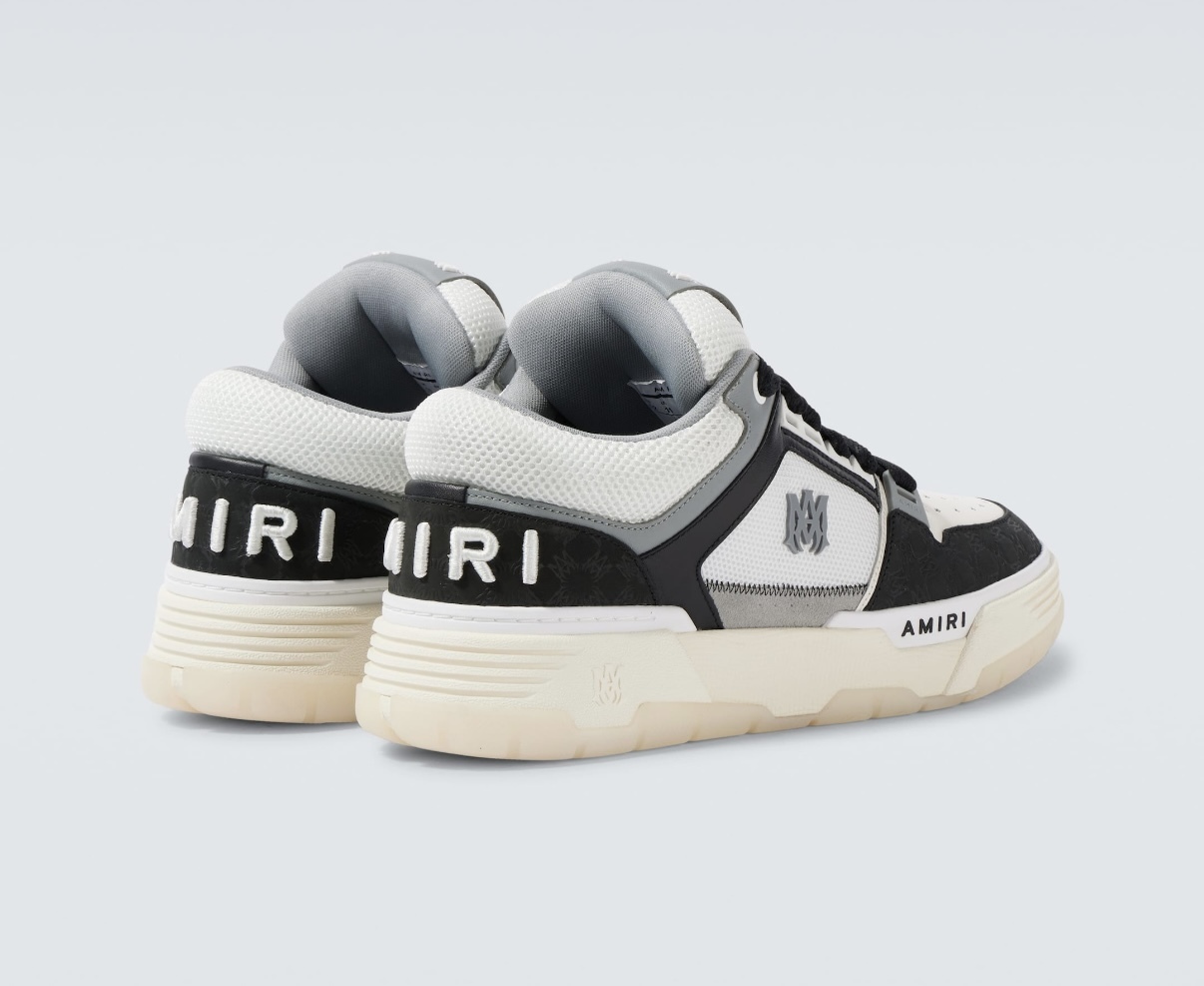 AMIRI MA-1 レザー メッシュ スニーカー 人気