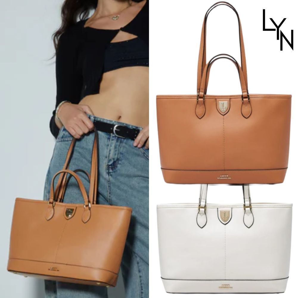LYN 2way ショッピングバッグ ネヴァーフル トートバッグ