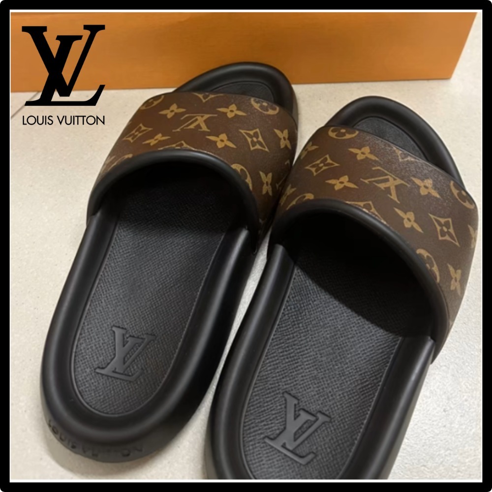 【モノグラムプリント☆】Louis Vuitton★サンダル ミュール
